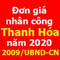 lập dự toán tỉnh Thanh Hóa năm 2020