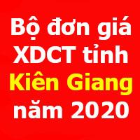 Đơn giá xây dựng tỉnh Kiên Giang năm 2020