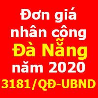 giá nhân công TP Đà Nẵng năm 2020