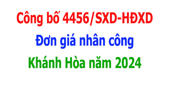 đơn giá nhân coogn tỉnh Khánh Hòa năm 2025