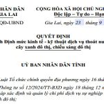 đơn giá công ích tỉnh gia lai năm 2025