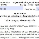 Đơn giá nhân công tỉnh Hưng Yên năm 2026