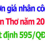 Đơn giá nhân công Cần Thơ năm 2026