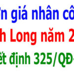 Đơn giá nhân công tỉnh Vĩnh Long năm 2026