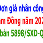 Văn bản 5898/SXD-QLXD Đơn giá nhân công Lâm Đồng năm 2026
